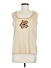 Morgan Cole Ivory Sleeveless Top Size M - photo 1