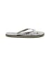 Vera Bradley Silver Flip Flops Size 9 - 10 - photo 1