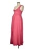Hatch Pink Casual Dress Size Med Maternity (2) - photo 1