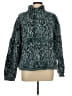 JoyLab 100% Polyester Animal Print Teal Fleece Size L - photo 1