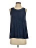 Firth 100% Silk Blue Sleeveless Silk Top Size XS - photo 1