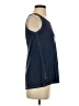 Firth 100% Silk Blue Sleeveless Silk Top Size XS - photo 4