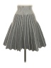 Alya Chevron-herringbone Gray Casual Skirt Size S - photo 2