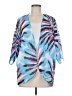Assorted Brands 100% Polyester Blue Cardigan Size M - photo 1