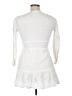 Zara White Casual Dress Size XS - photo 2