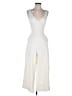 Mod Ref 100% Polyester Solid Ivory Jumpsuit Size S - photo 1