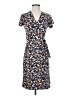Anne Klein Print Blue Casual Dress Size XS - photo 1