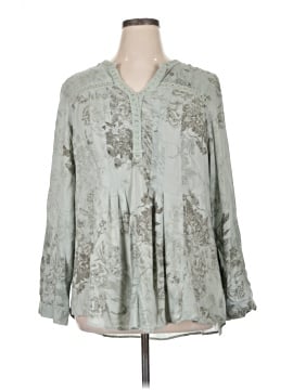 Vintage America Blues Long Sleeve Blouse (view 1)