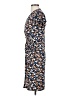 Anne Klein Print Blue Casual Dress Size XS - photo 5