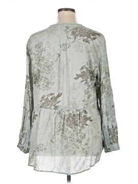 Vintage America Blues Long Sleeve Blouse (view 2)