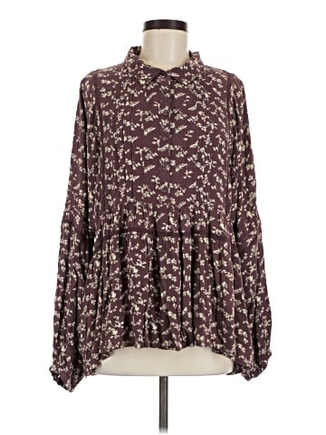 Lucky Brand Long Sleeve Blouse (view 1)