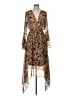 Haani 100% Polyester Paisley Brown Casual Dress Size M - photo 1