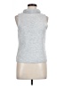 Gentle Fawn Silver Sleeveless Turtleneck Size L - photo 1