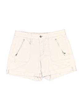 White House Black Market Khaki Shorts (view 1)