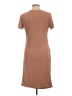 Ekouaer Solid Brown Casual Dress Size L - photo 2