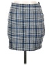 Express Plaid Blue Casual Skirt Size XS - photo 1
