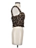 Moa Moa Brown Sleeveless Top Size S - photo 4