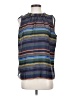 Ann Taylor LOFT 100% Polyester Blue Sleeveless Blouse Size S - photo 1