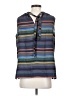 Ann Taylor LOFT 100% Polyester Blue Sleeveless Blouse Size S - photo 2