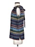 Ann Taylor LOFT 100% Polyester Blue Sleeveless Blouse Size S - photo 5