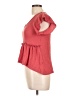 Shein Red Short Sleeve Top Size L - photo 5