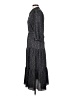 Max Studio Polka Dots Black Casual Dress Size S - photo 5