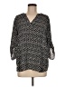 Chaus Polka Dots Black 3/4 Sleeve Blouse Size M - photo 1