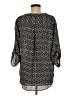 Chaus Polka Dots Black 3/4 Sleeve Blouse Size M - photo 2