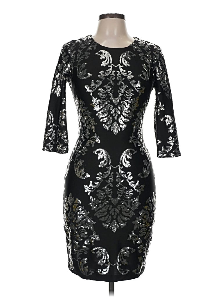 Pre-owned B Darlin Cocktail Dress In Black