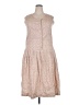 Assorted Brands Tweed Tan Casual Dress Size XXL - photo 1