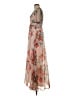 Lulus 100% Polyester Floral Pink Tan Cocktail Dress Size S - photo 5