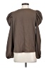 Drew 100% Polyester Brown Long Sleeve Blouse Size S - photo 2