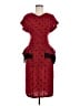 Assorted Brands Red Cocktail Dress Size 8 - photo 1