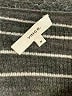 Vince. Stripes Gray Pullover Sweater Size M - photo 7