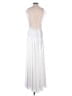 Diane Samandi 100% Polyester White Cocktail Dress Size P (petite) - photo 2