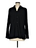 Assorted Brands 100% Polyester Black Long Sleeve Blouse Size M - photo 1