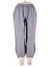 E-Retro Solid Gray Casual Pants Size XXL - photo 1
