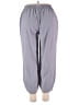 E-Retro Solid Gray Casual Pants Size XXL - photo 2