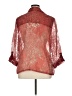 Ruby Rd. Red 3/4 Sleeve Button-Down Shirt Size 16 - photo 2