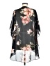 Emory Park 100% Polyester Black Poncho Size M - photo 2