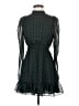 Zara Graphic Green Cocktail Dress Size XS - photo 1