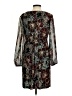 Connected Apparel Print Brown Cocktail Dress Size 4 (petite) - photo 2