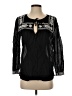 J.Crew 100% Cotton Black Long Sleeve Blouse Size S - photo 1