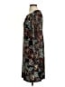 Connected Apparel Print Brown Cocktail Dress Size 4 (petite) - photo 5