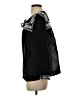 J.Crew 100% Cotton Black Long Sleeve Blouse Size S - photo 5