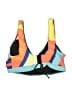 Unbranded Graphic Blue Swimsuit Top Size M - photo 2
