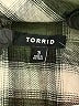 Torrid Green 3/4 Sleeve Button-Down Shirt Size 3X Plus (3) - photo 7