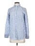 Sweet Salt Checkered-gingham Blue Long Sleeve Blouse Size XS - photo 1