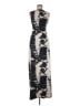 Samsoe Samsoe Graphic Gray Cocktail Dress Size M - photo 1