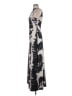 Samsoe Samsoe Graphic Gray Cocktail Dress Size M - photo 5